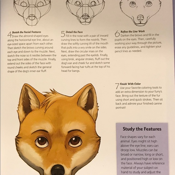 Draw more furries art tutorial book - Picture 2 of 4
